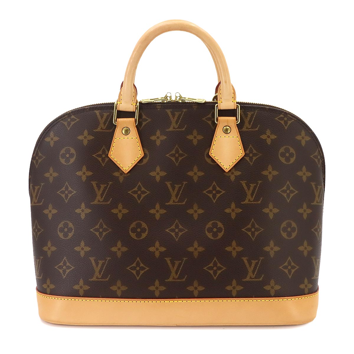 Monogram Alma Hand Bag Brown M51130 Purse