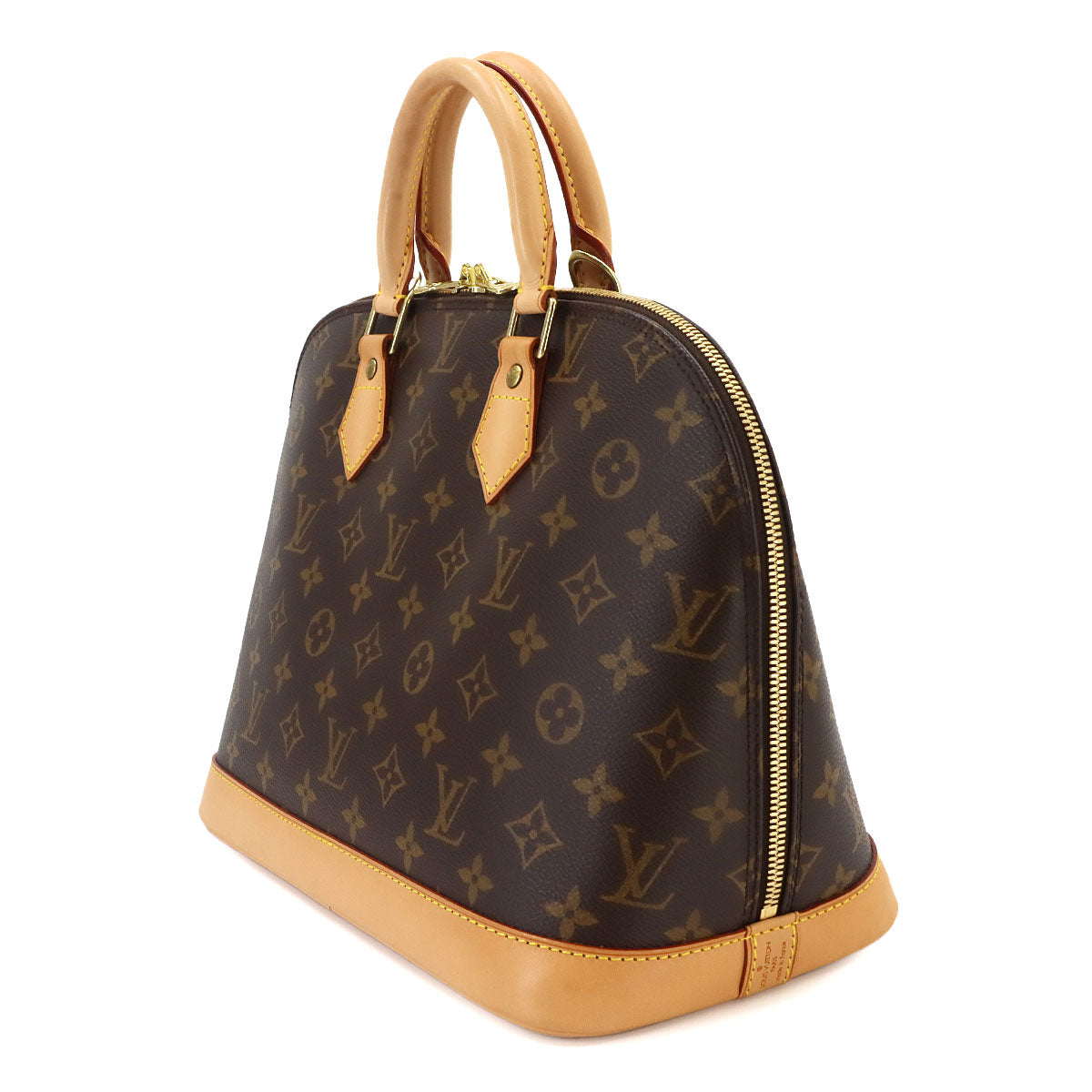 Monogram Alma Hand Bag Brown M51130 Purse