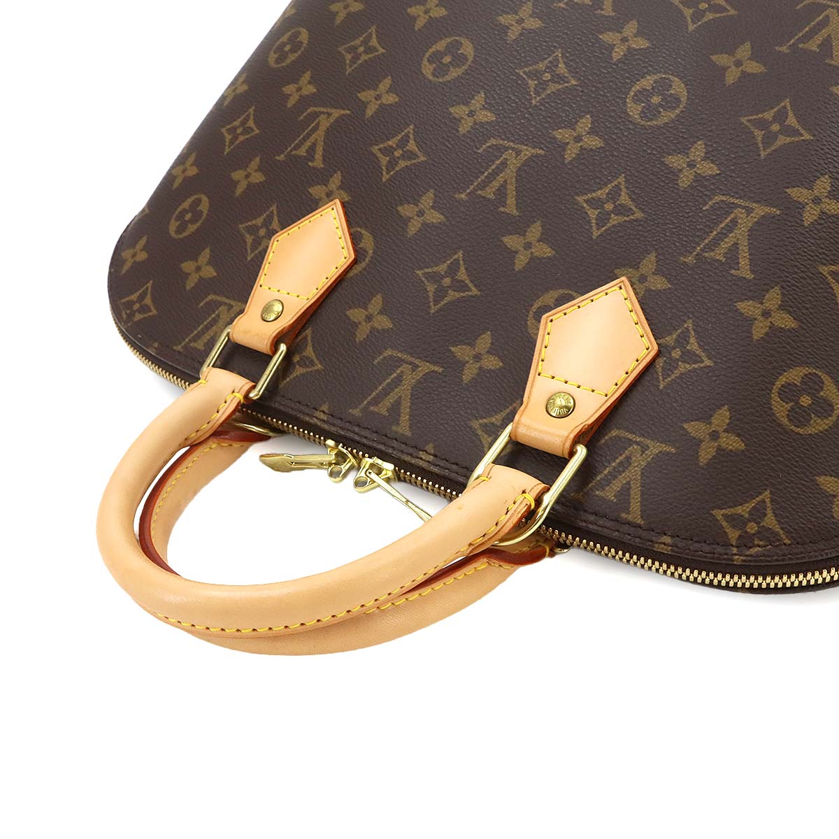 Monogram Alma Hand Bag Brown M51130 Purse