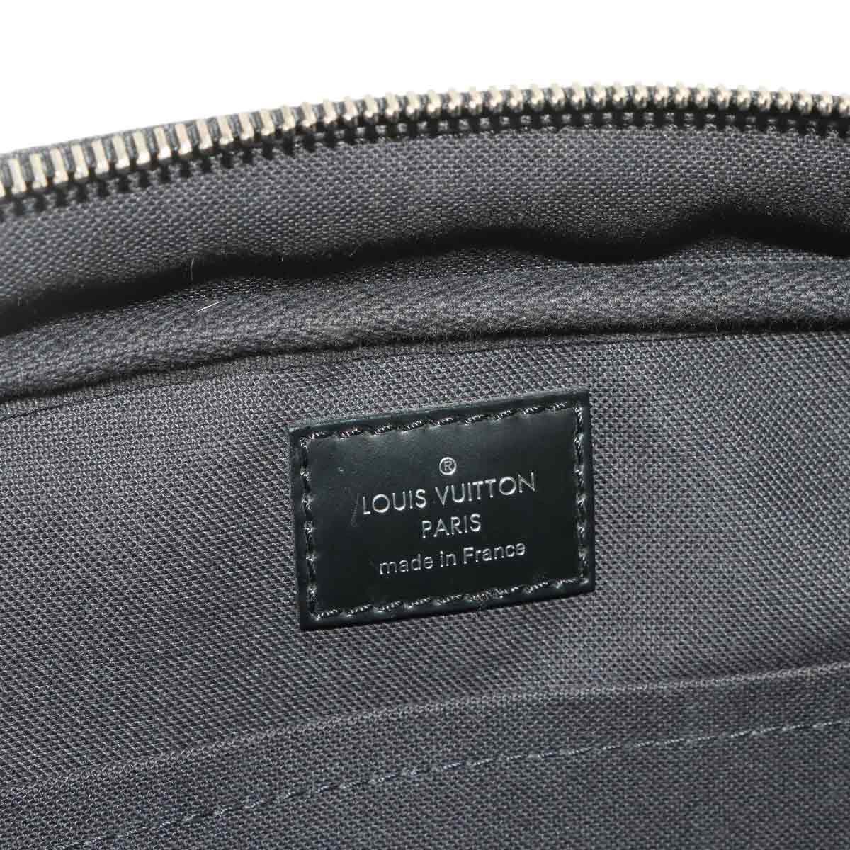 Damier Graphite Ambler Crossbody Bag Black Gray N41289
