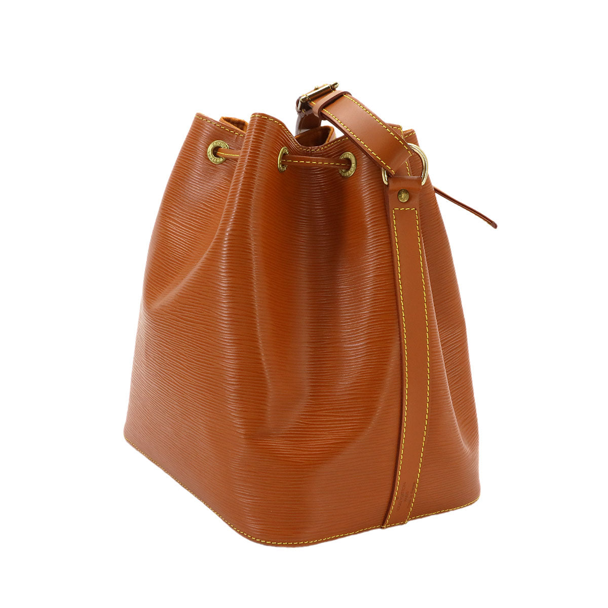 Noe Shoulder Bag Leather Zipang Gold M44108