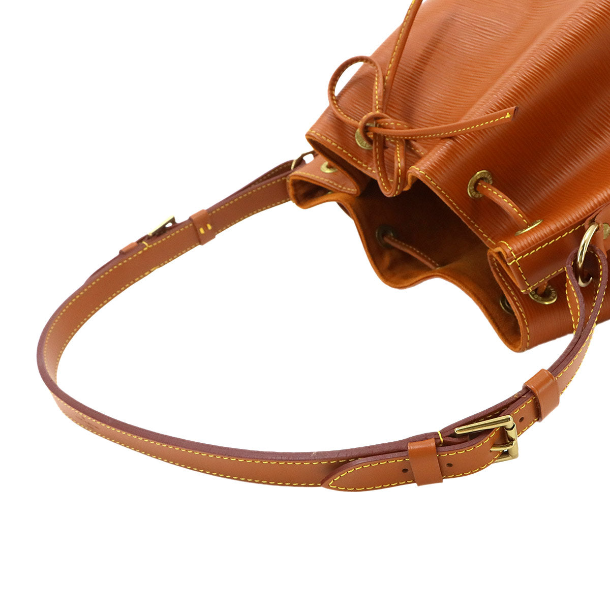 Noe Shoulder Bag Leather Zipang Gold M44108