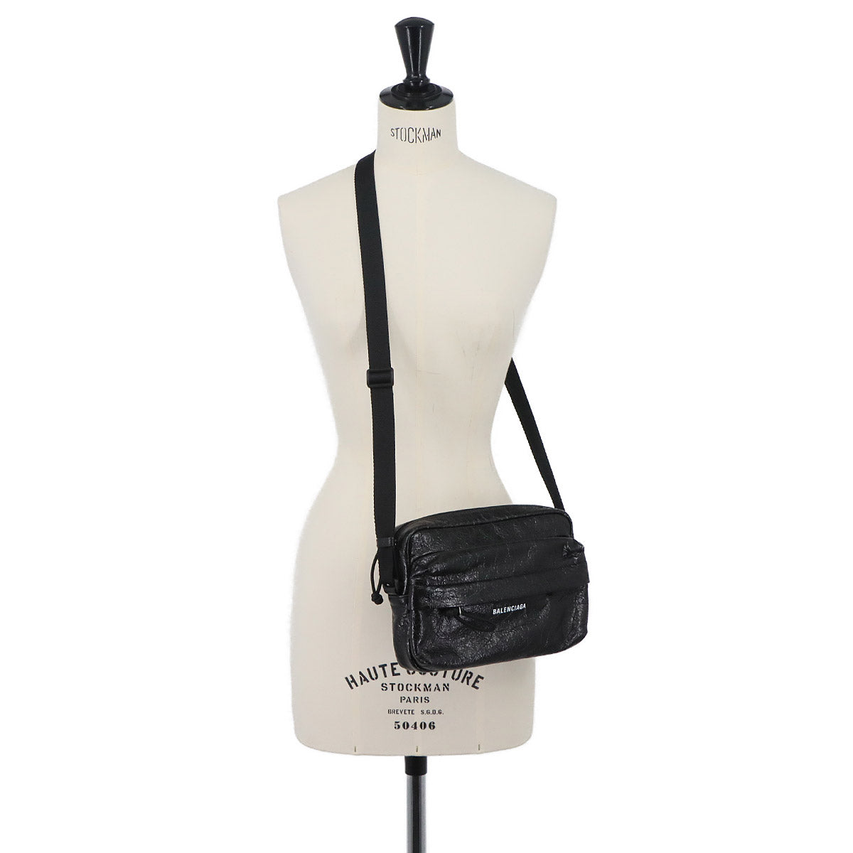 Explorer Camera Bag Shoulder Bag Leather Black 845592