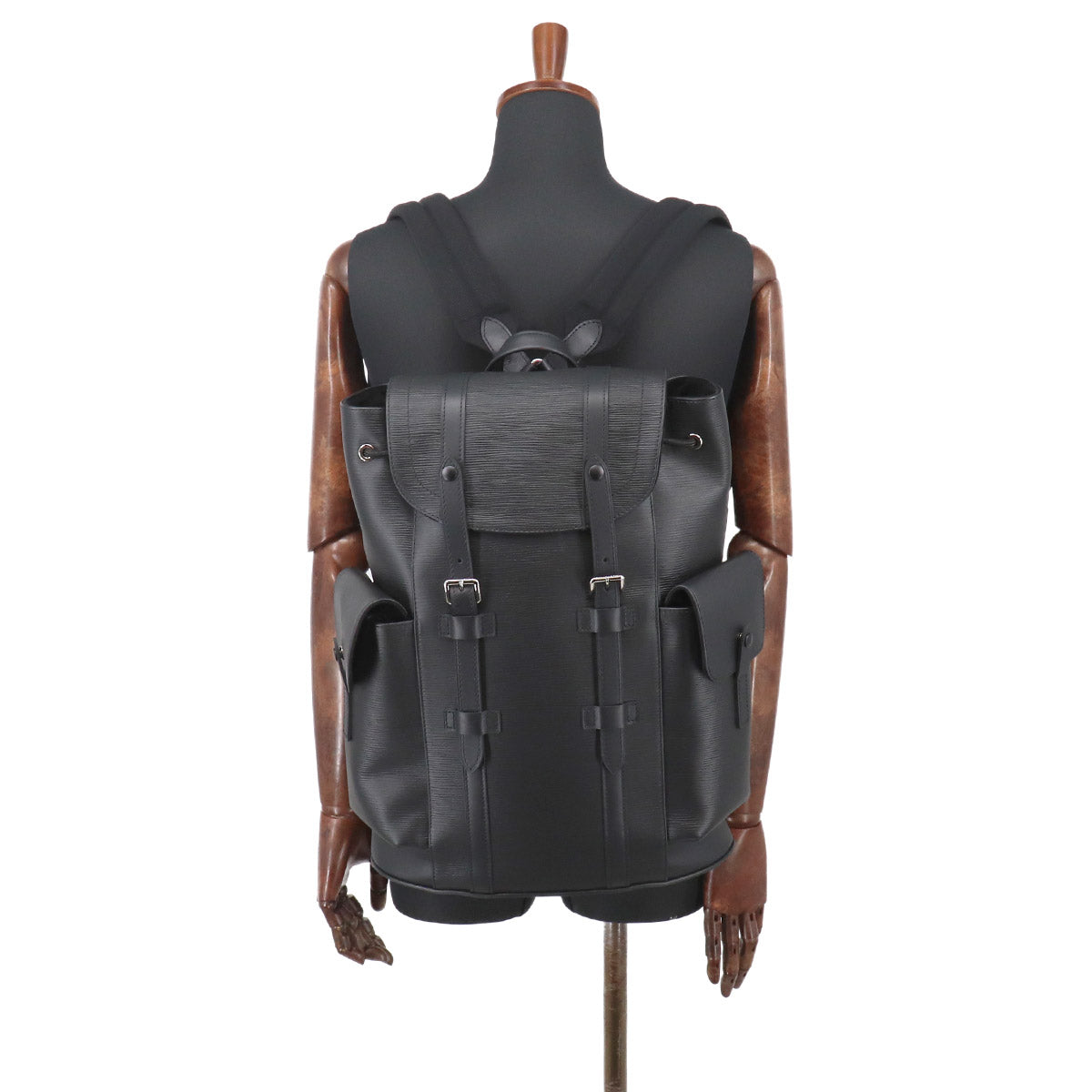 Epi Christopher PM Backpack Leather Noir M50158