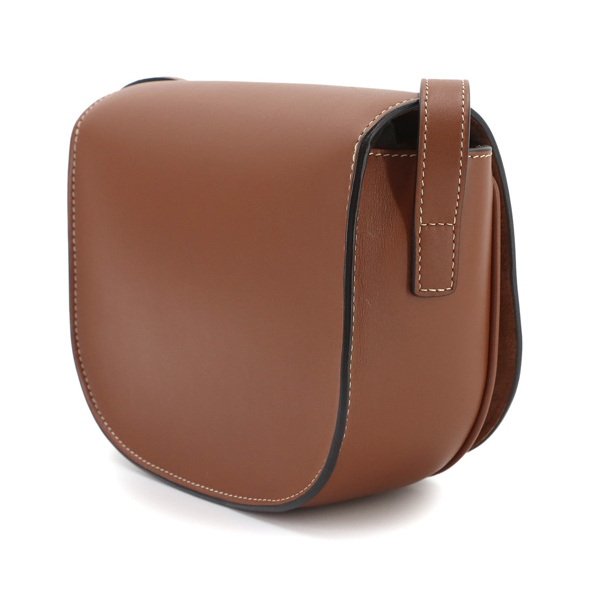 Folco Cuir Triomphe Bag Shoulder Leather Tan 198263DU3 Purse