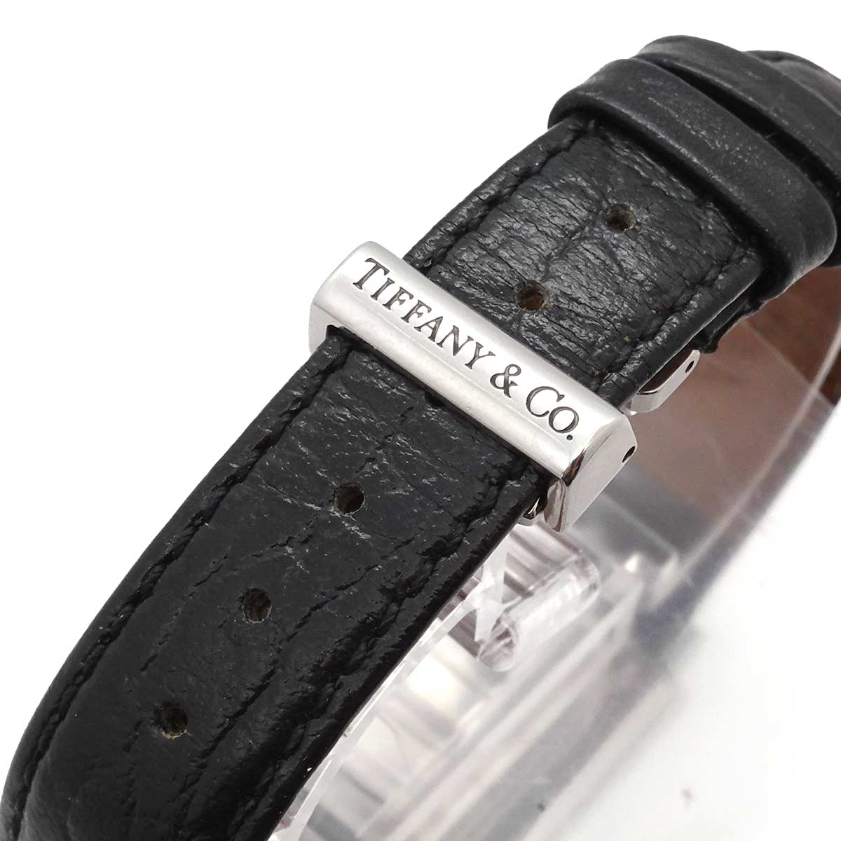 Atlas Square 13579989 Quartz Black Dial Vintage Ladies