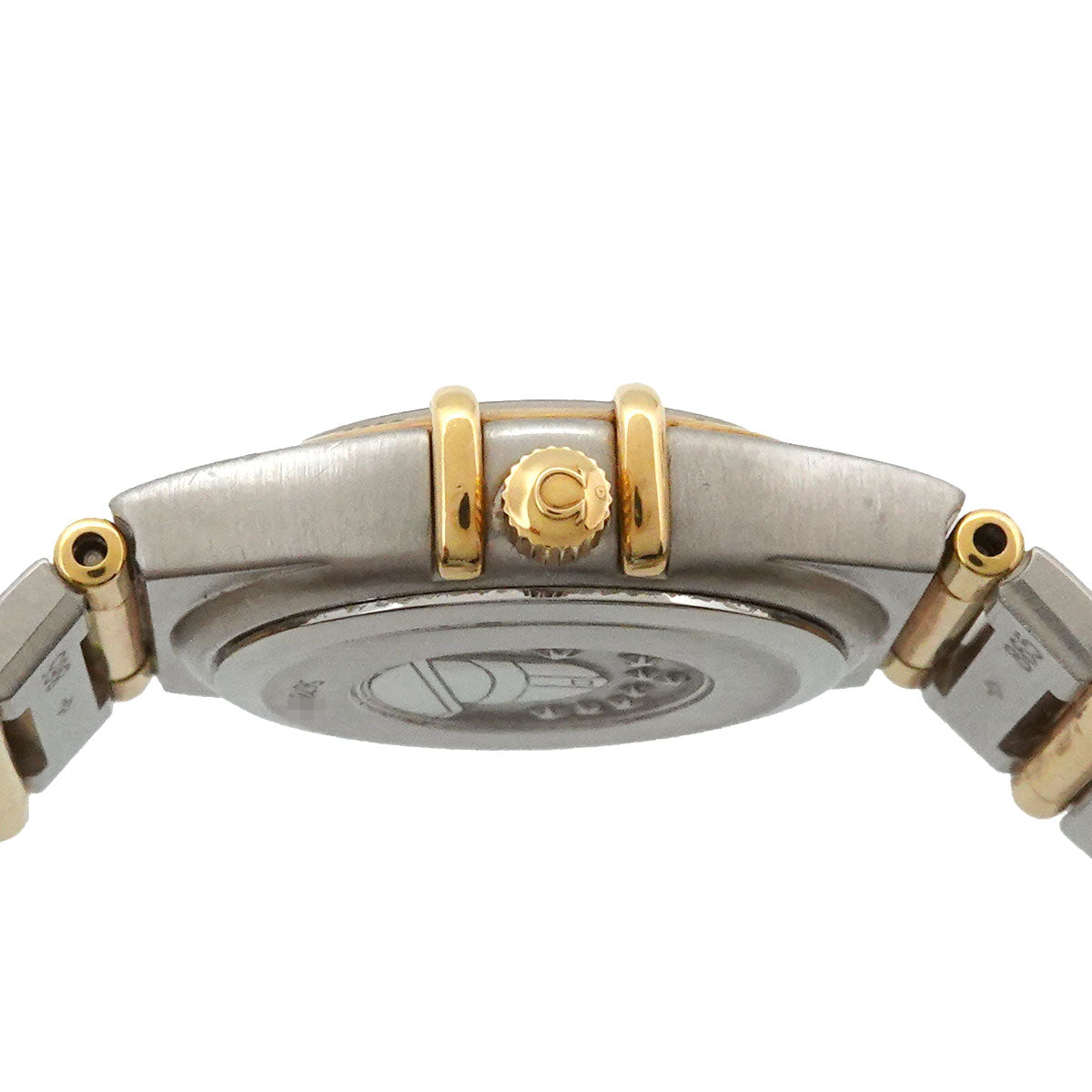 Constellation mini 1262.75 12P Diamond 750 YG White Shell Dial