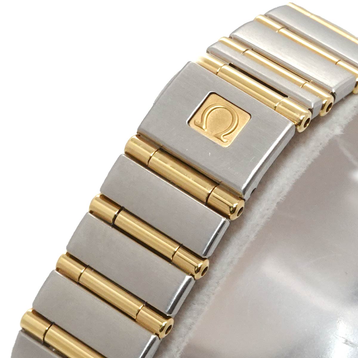 Constellation mini 1262.75 12P Diamond 750 YG White Shell Dial
