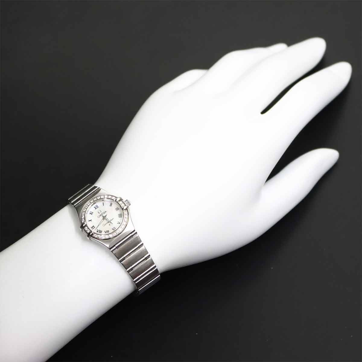 Constellation Mini 1466 61 Diamond White Shell Ladies Watch