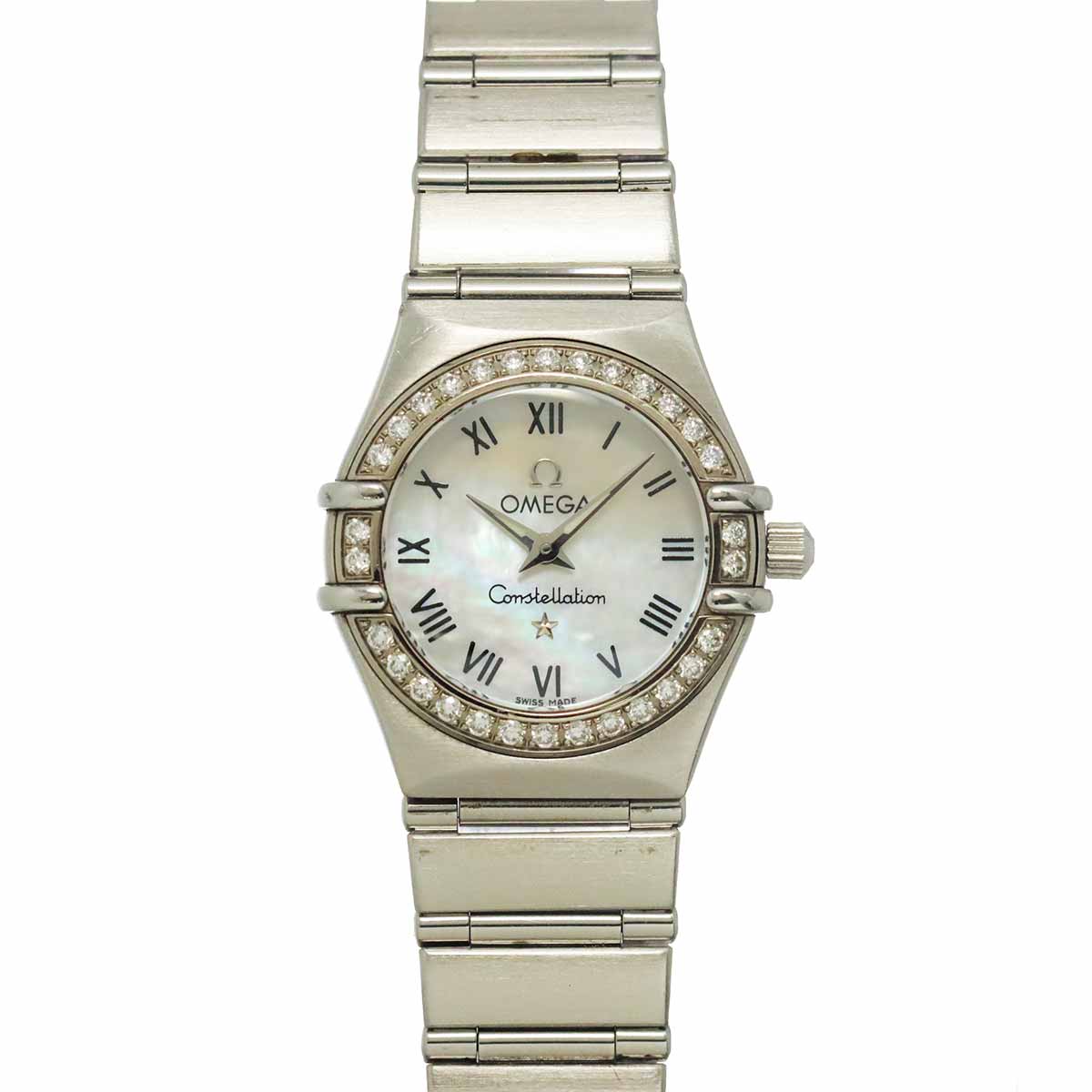 Constellation Mini 1466 61 Diamond White Shell Ladies Watch