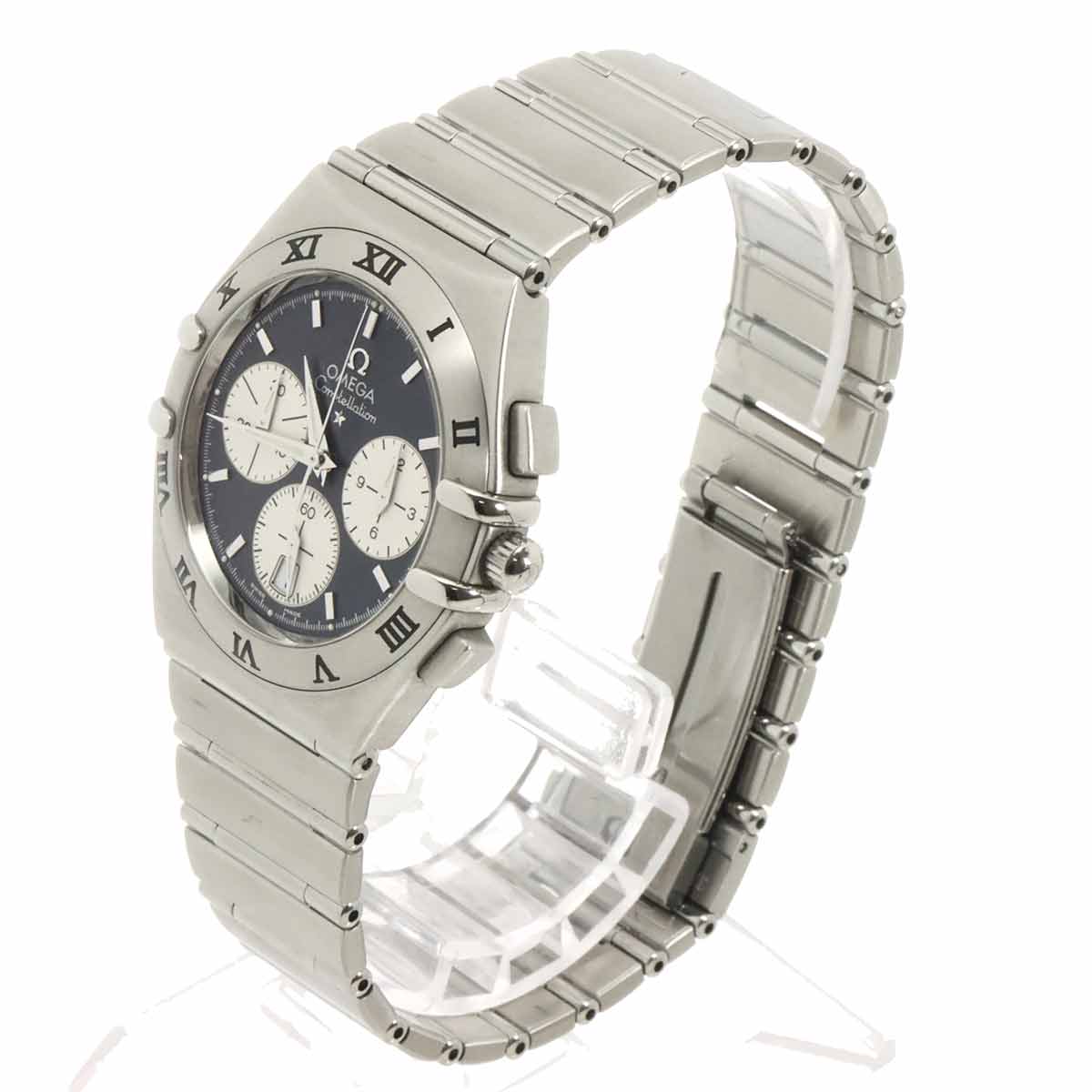 Constellation 1542 40 Quartz Date Silver Dial Mens Watch