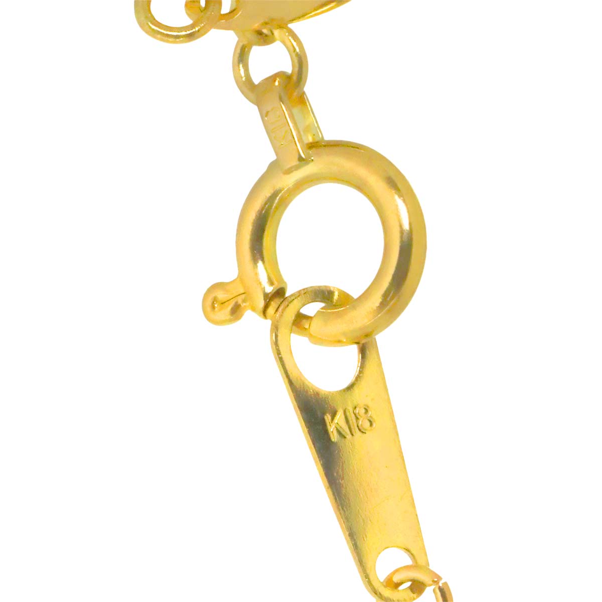 Diamond 0.30ct Necklace 18K YG Yellow Gold 750