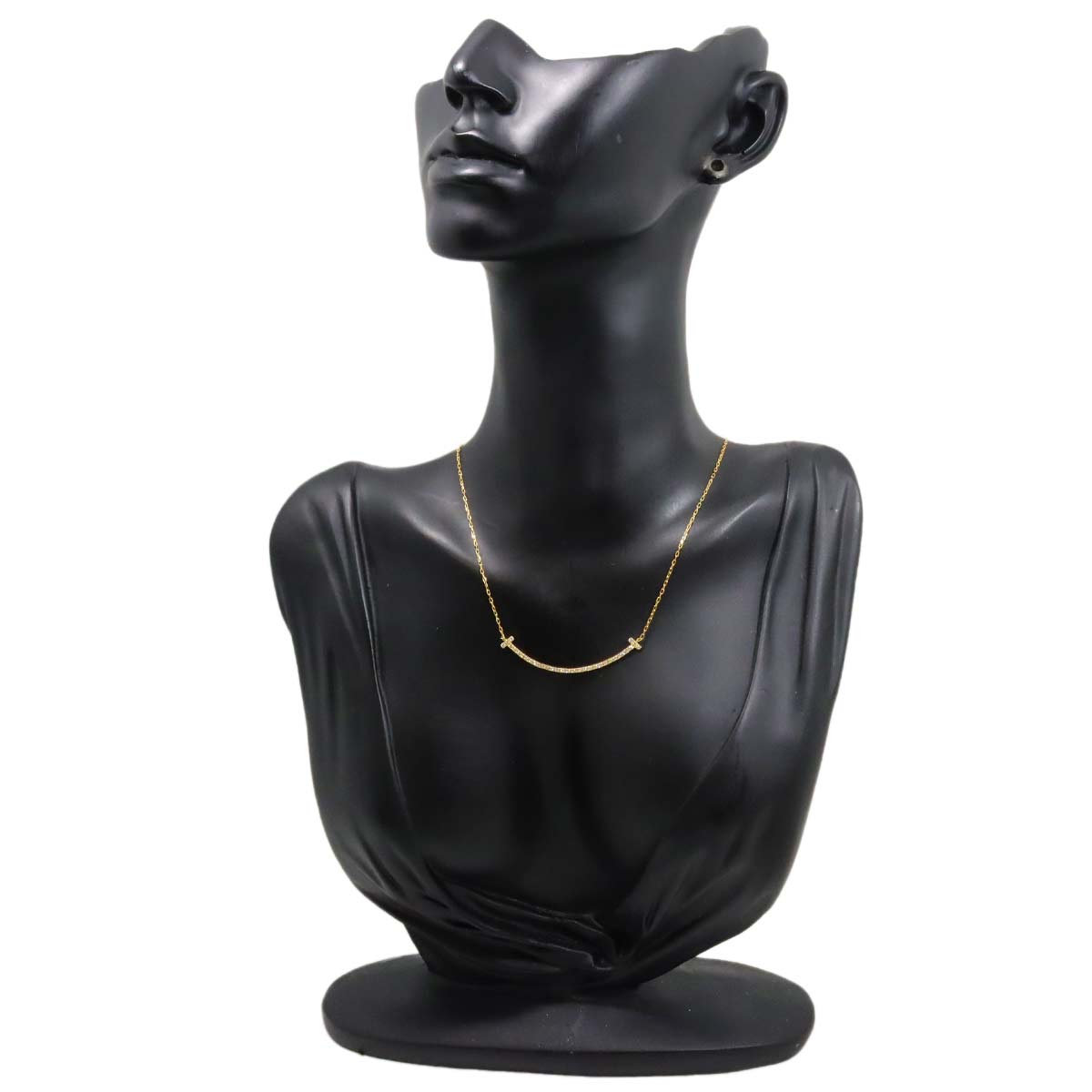 Diamond 0.30ct Necklace 18K YG Yellow Gold 750