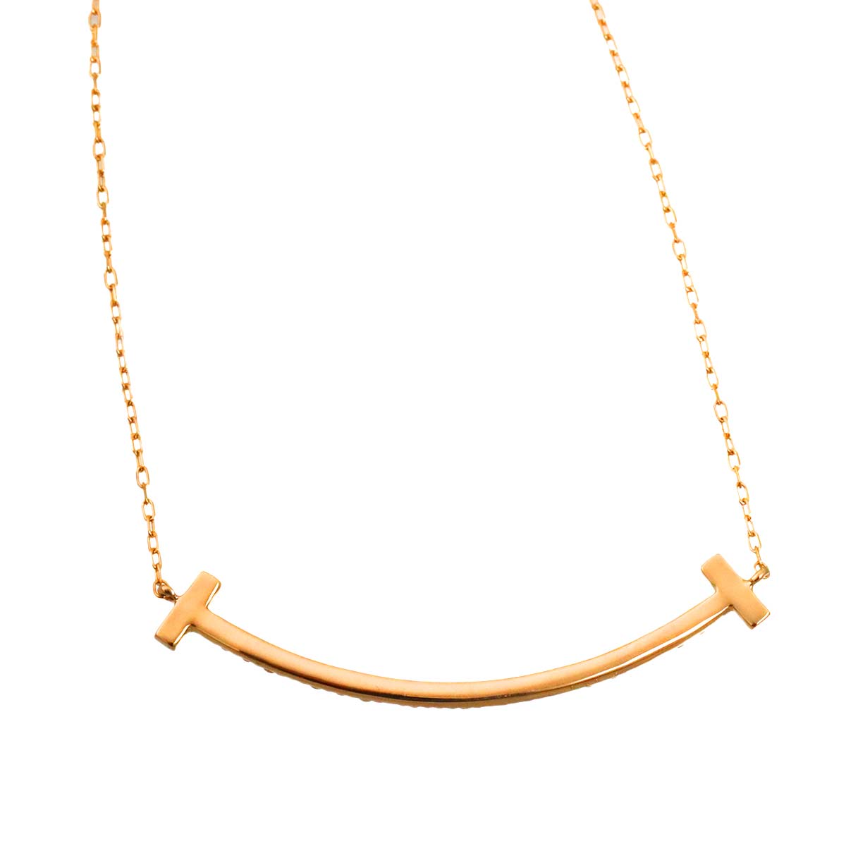 Diamond 0.30ct Necklace 18K K18 PG Pink Gold