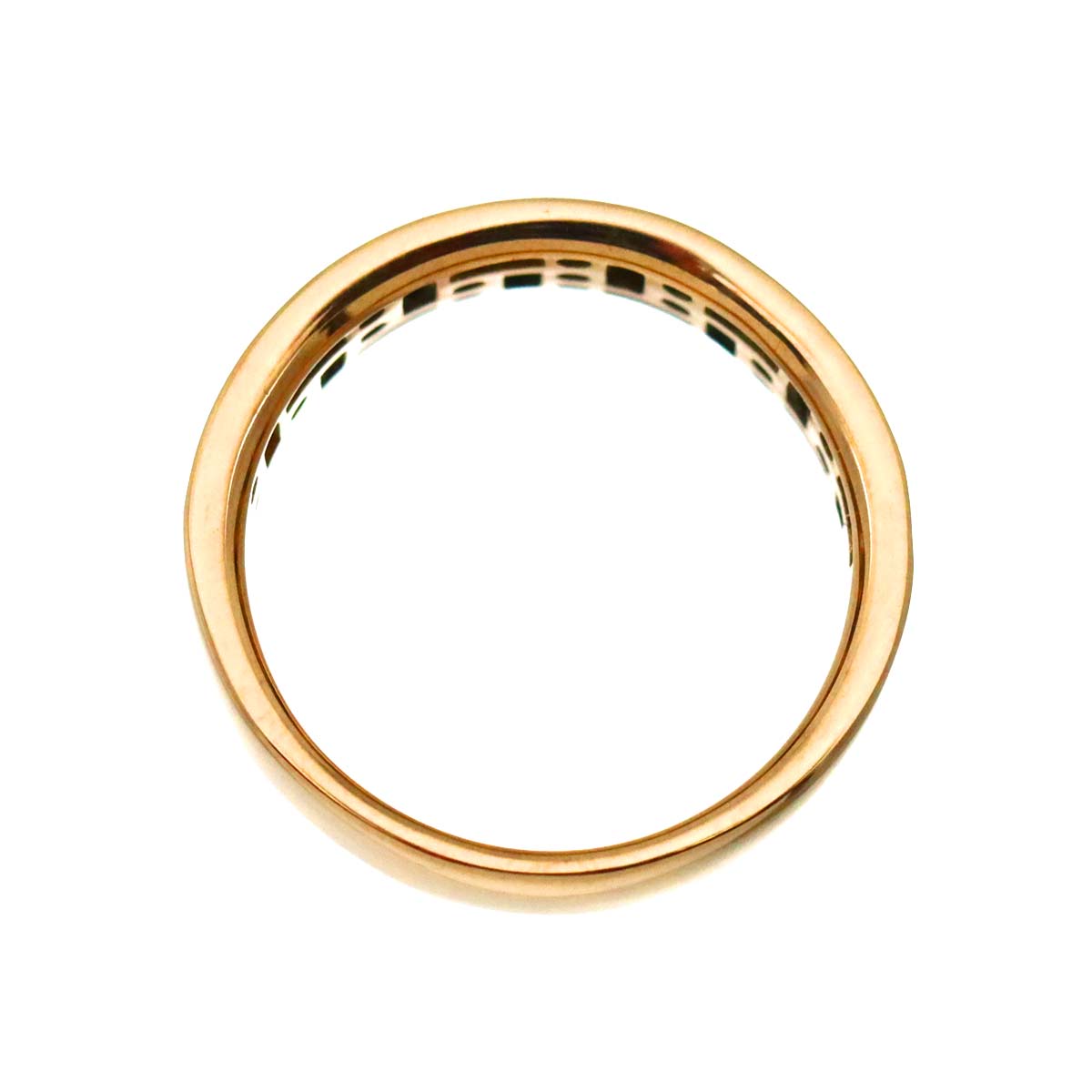 Diamond 0.80ct/0.33ct Ring 18K PG Pink Gold 750 Size5.75-6(US)