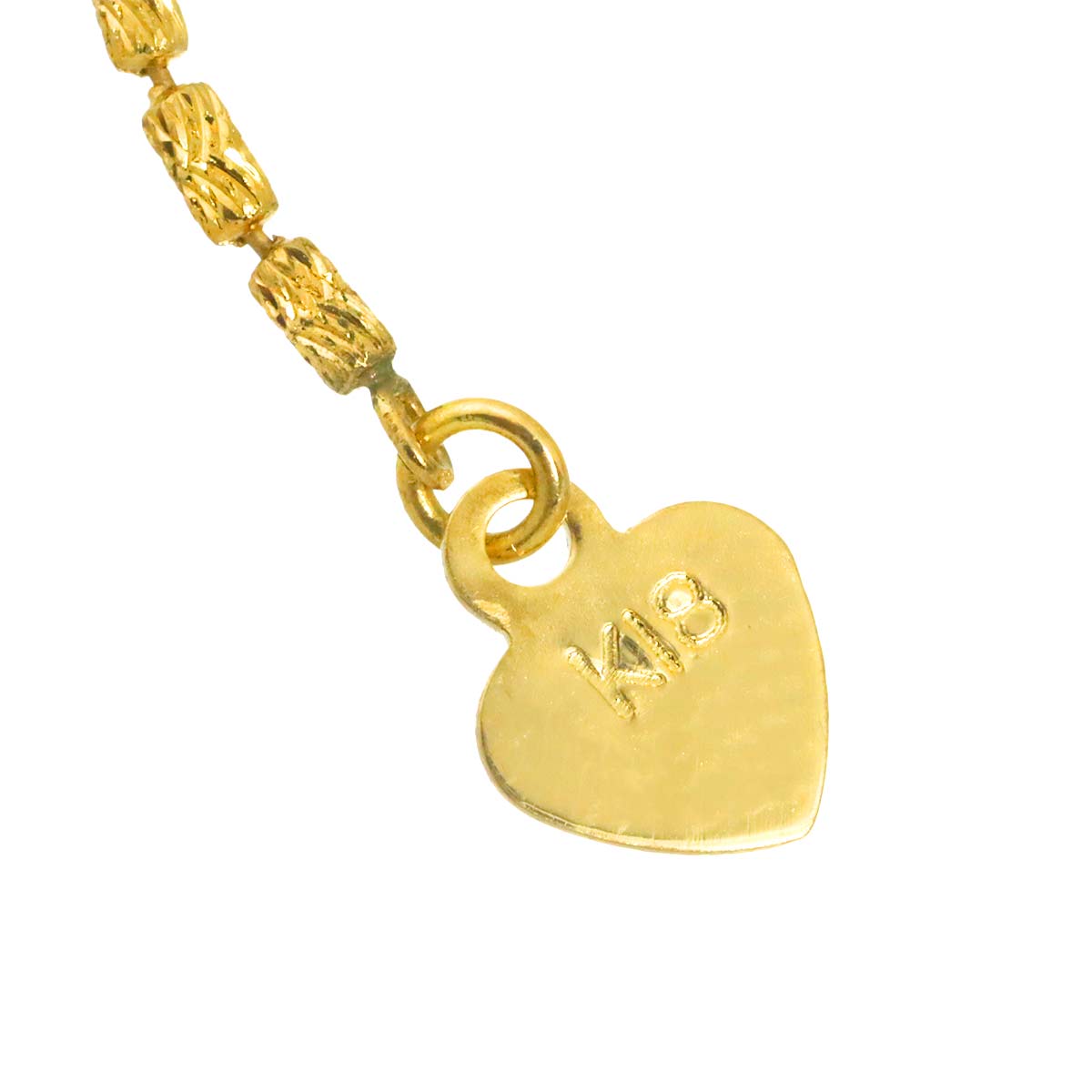 Diamond 0.363ct/0.13ct Necklace 18K YG Yellow Gold 750