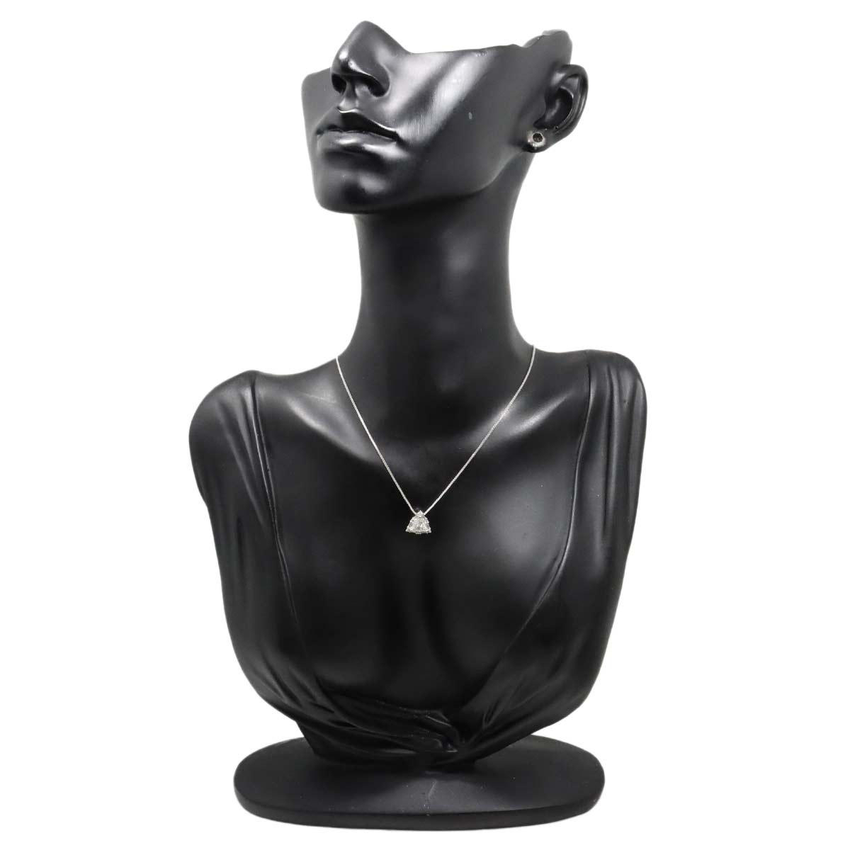 Diamond 0.502ct/0.19ct Necklace Pt Platinum