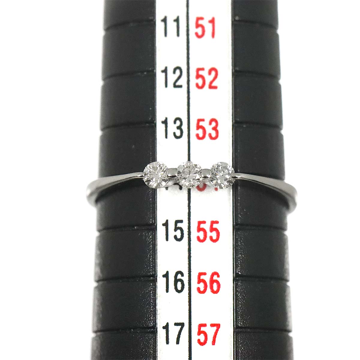 Diamond 0.20ct Ring Pt Platinum size6.75(US)