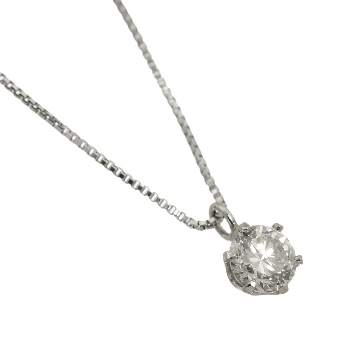Diamond 0.30ct Necklace Pt Platinum