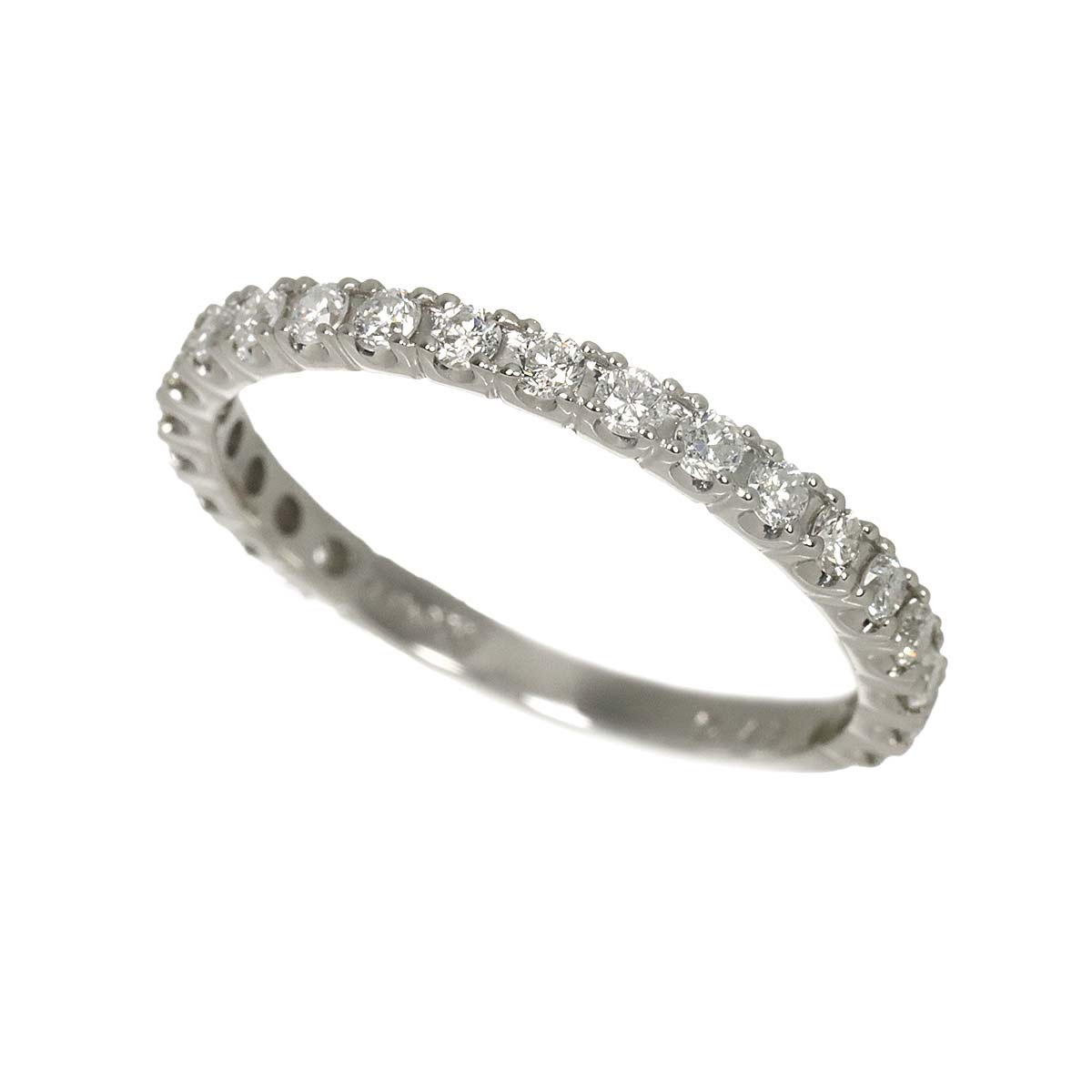 Diamond 0.48ct Ring Pt Platinum size6.25-6.5(US)