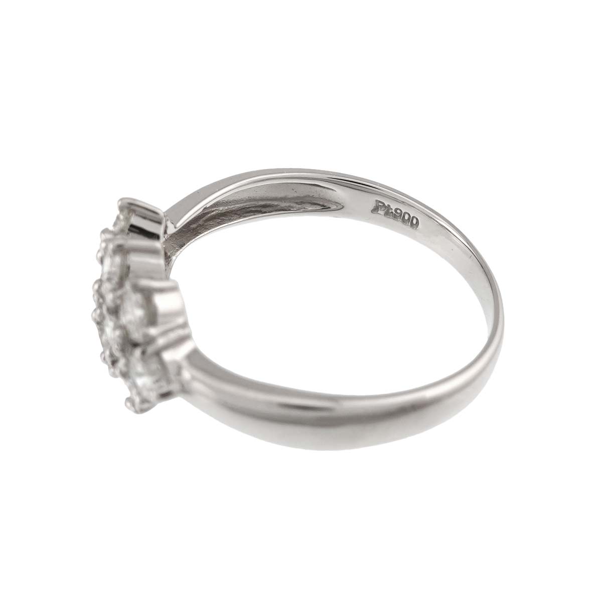 Diamond 1.03ct Ring Pt Platinum size7.5(US)