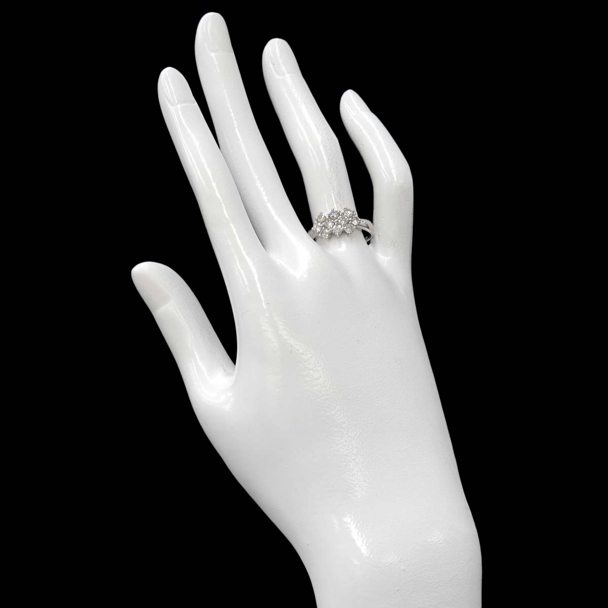 Diamond 1.03ct Ring Pt Platinum size7.5(US)