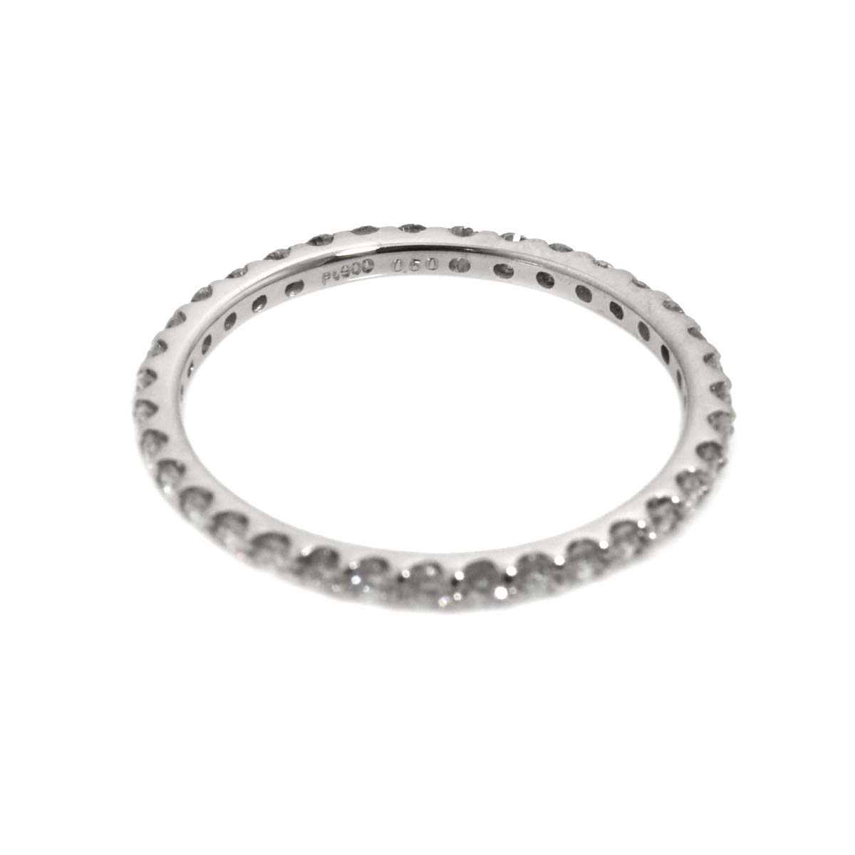 Diamond 0.50ct Ring Pt Platinum size6.25-6.5(US)