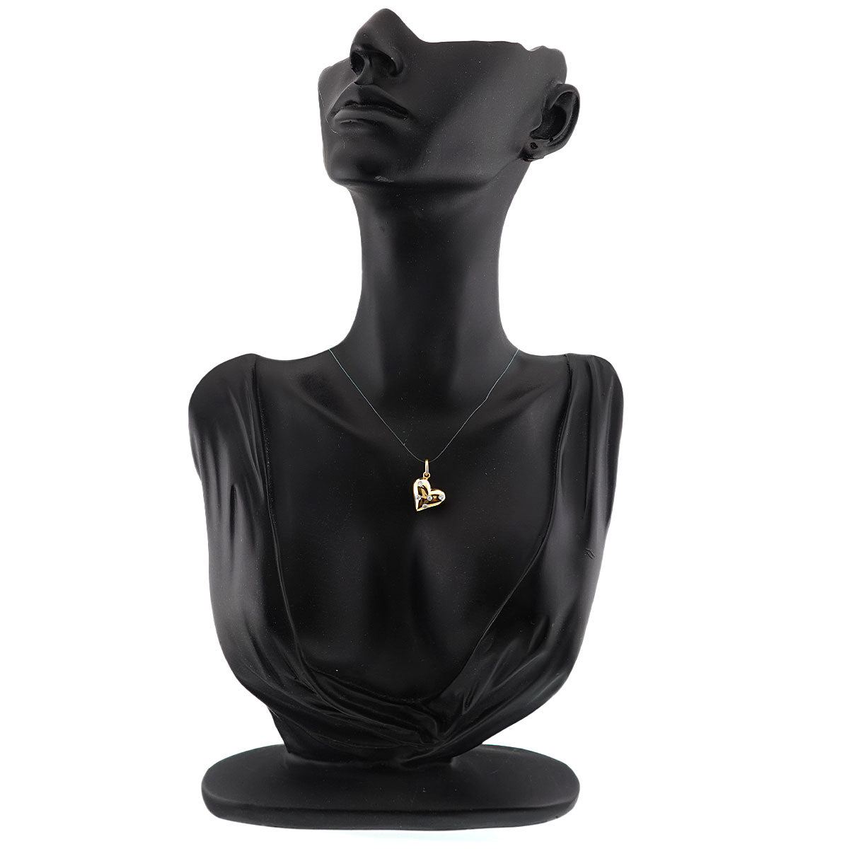 Dots Diamond Pendant Top 18K Yellow Gold 750 Pt