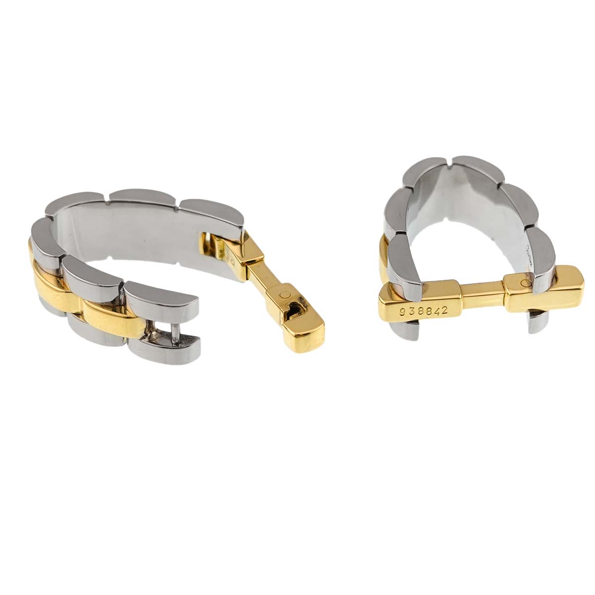 Panthere Cufflinks 18K YG 750 SS