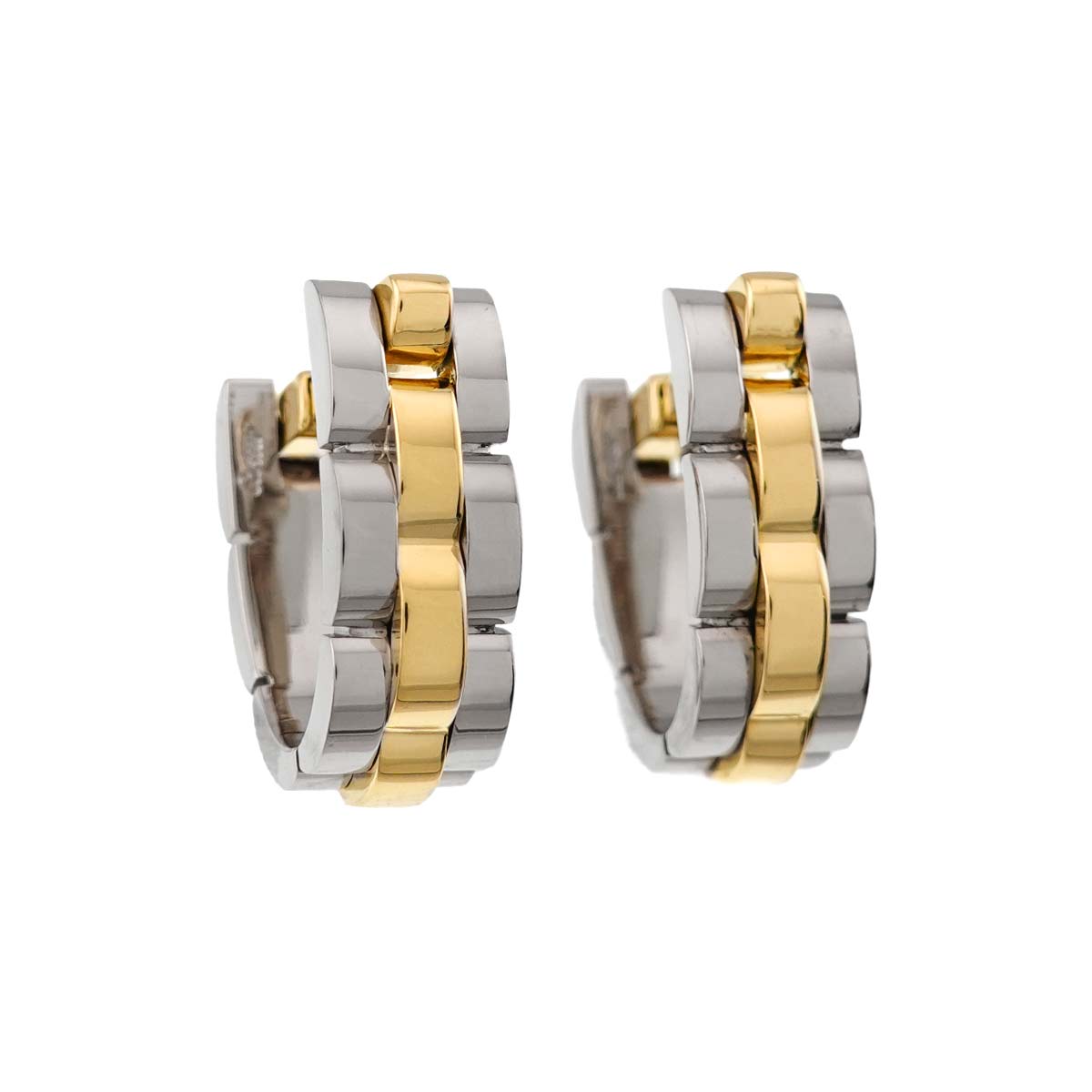 Panthere Cufflinks 18K YG 750 SS
