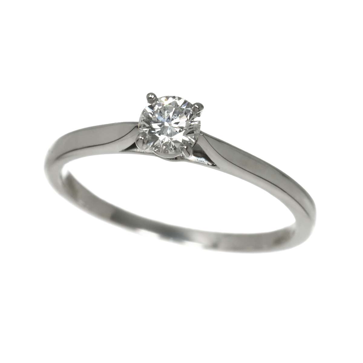 Diamond 0.23ct E/IF/EX Ring Platinum size49 4.75-5(US)