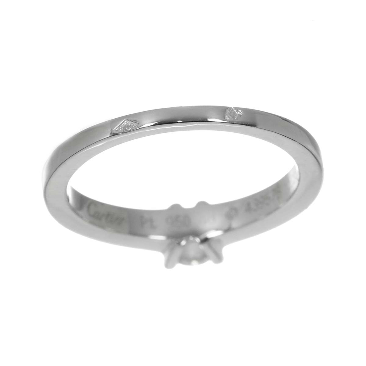 Declaration d'Amour Diamond 0.23ct Ring Pt size48 4.5(US)
