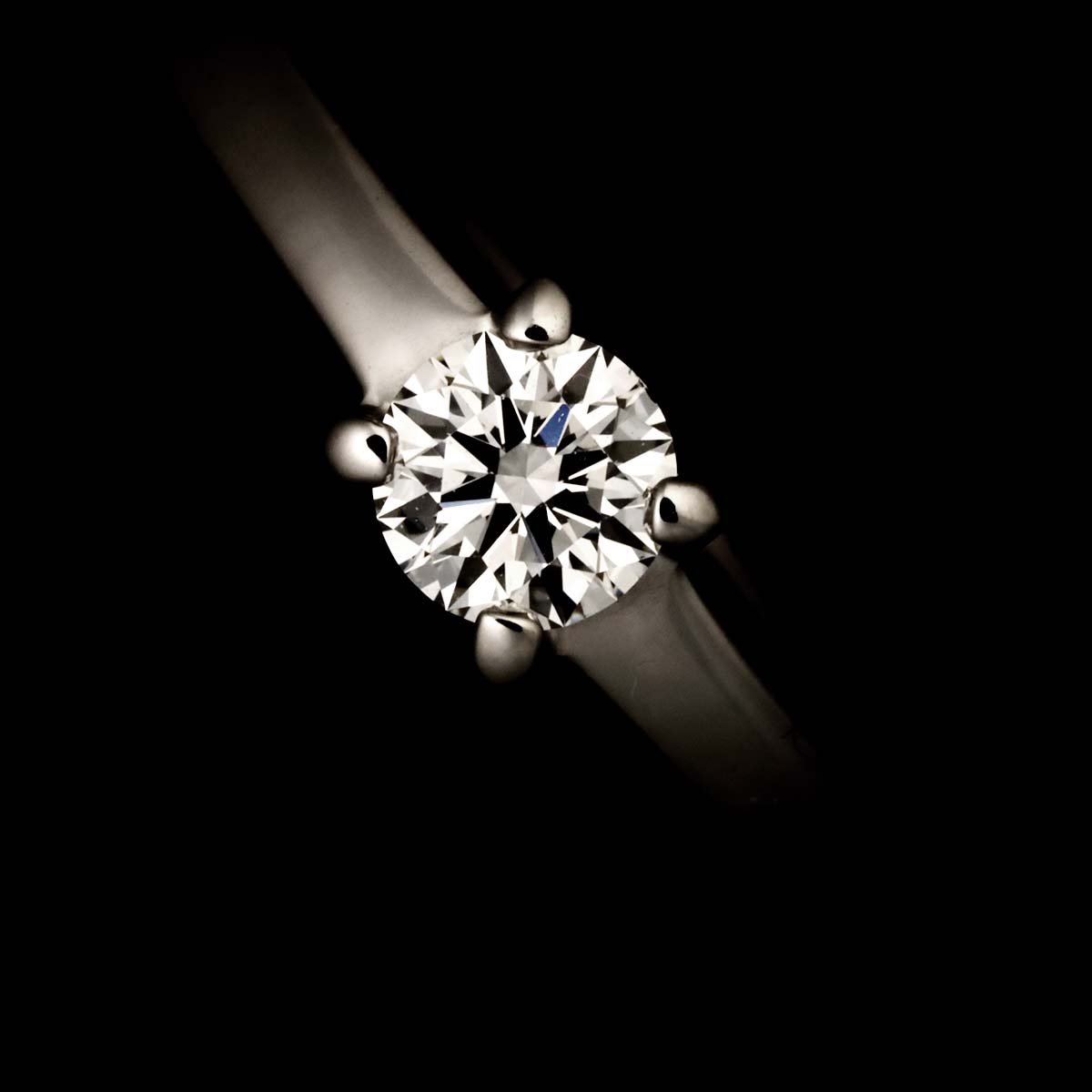 Declaration d'Amour Diamond 0.23ct Ring Pt size48 4.5(US)