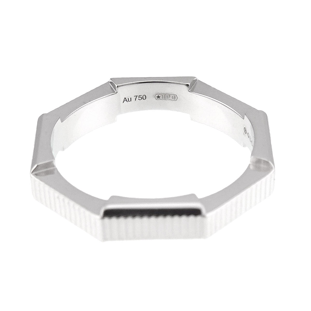 Link to Love Ring 18K WG White Gold 750 Size13 6-6.25(US)