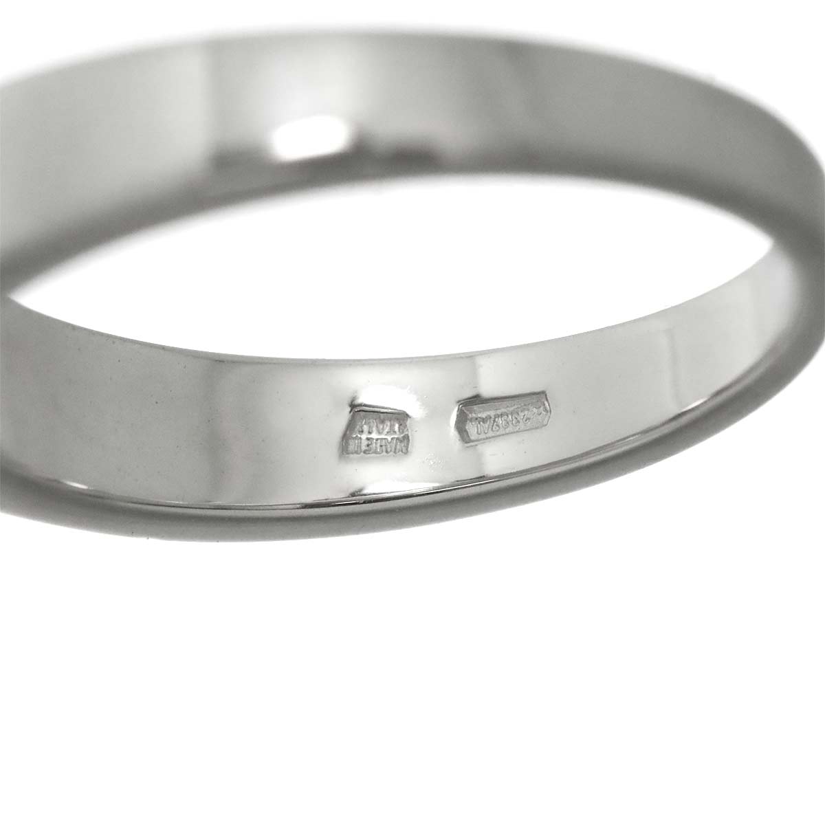 B-ZERO1 Element Diamond Ring 18K WG 750 size5.25-5.5(US)