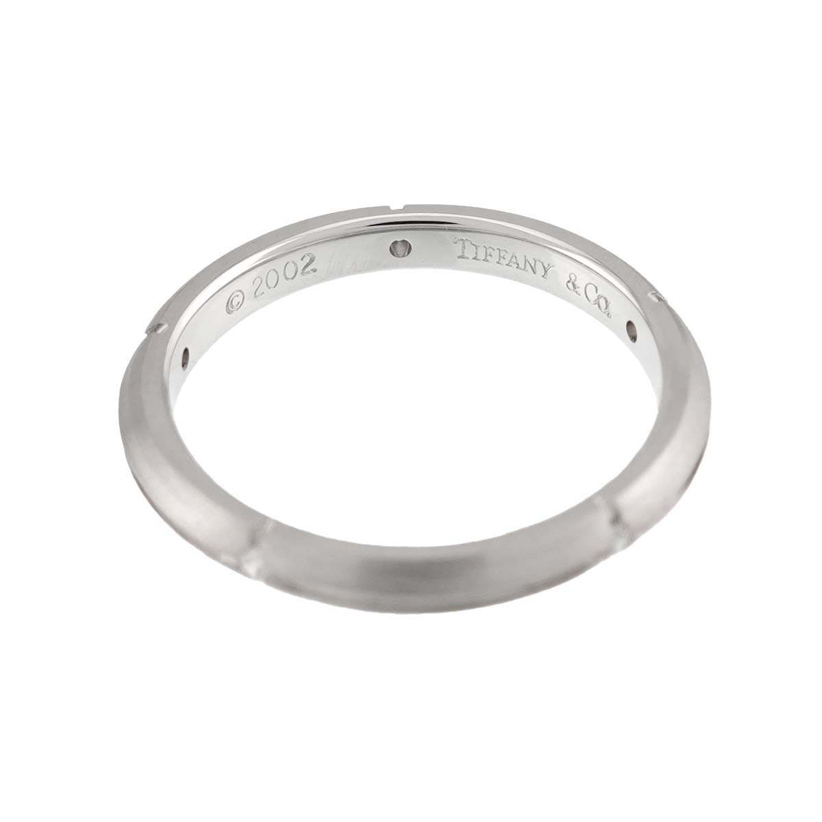 Streamerica Diamond Ring 18K White Gold Size4.75-5(US)
