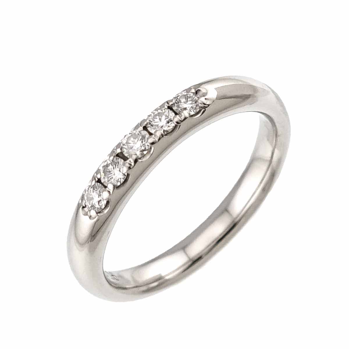 Diamond 0.15ct Ring Platinum Size4.75-5(US)