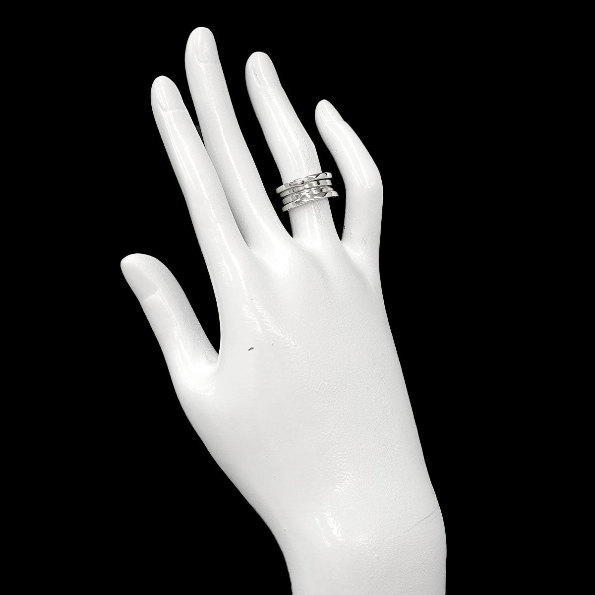 B-ZERO1 3 BAND Ring 18K White Gold 750 Size48 4-4.5(US)