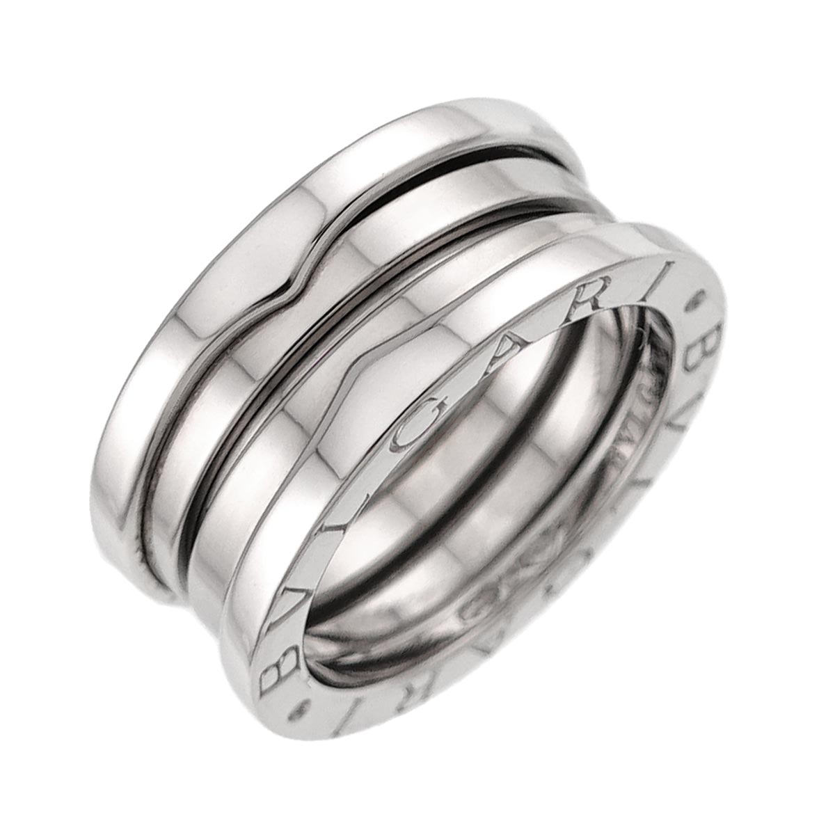 B-ZERO1 3 BAND Ring 18K White Gold 750 Size48 4-4.5(US)