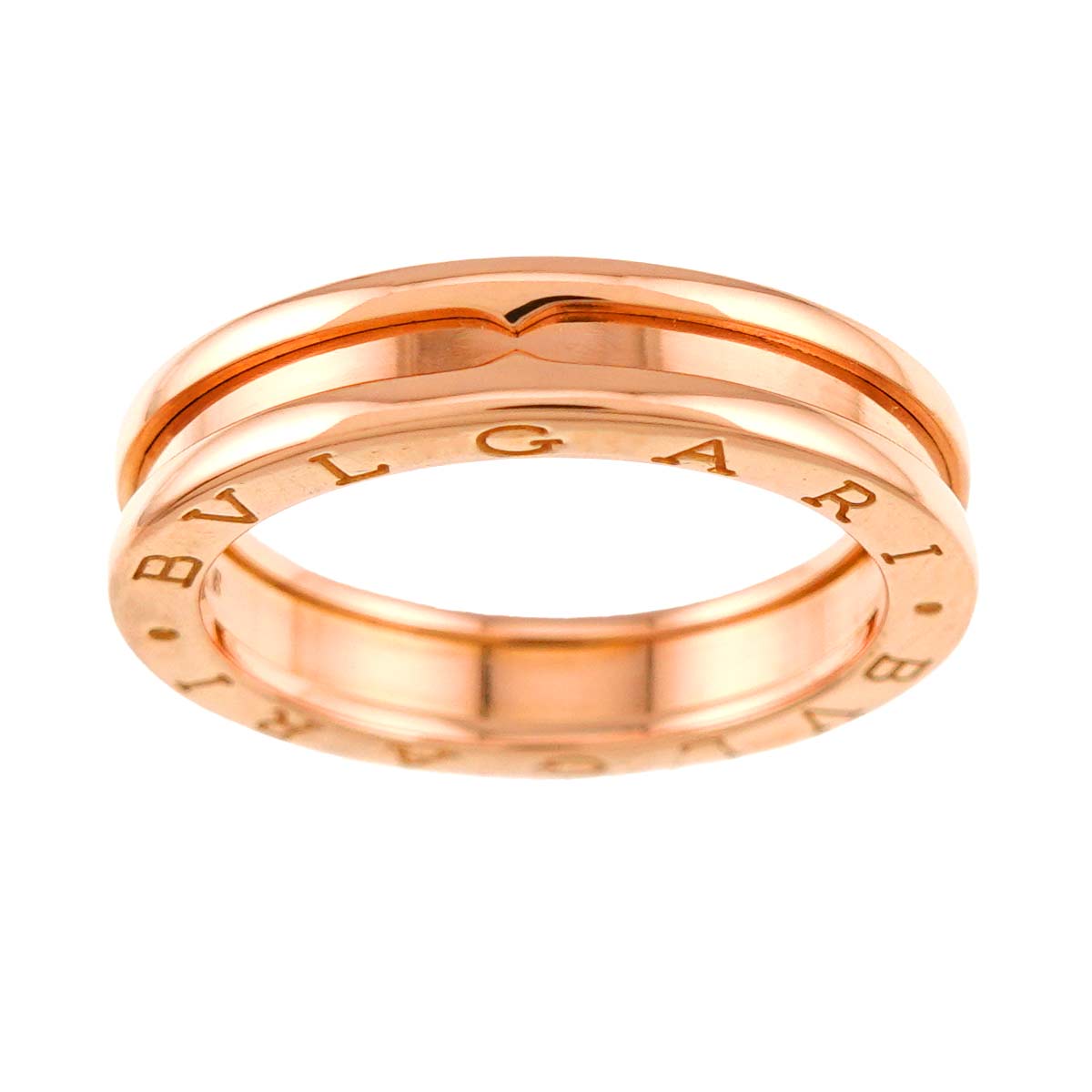 B-ZERO1 1Band Ring 18K Pink Gold 750 Size58 8.25(US)
