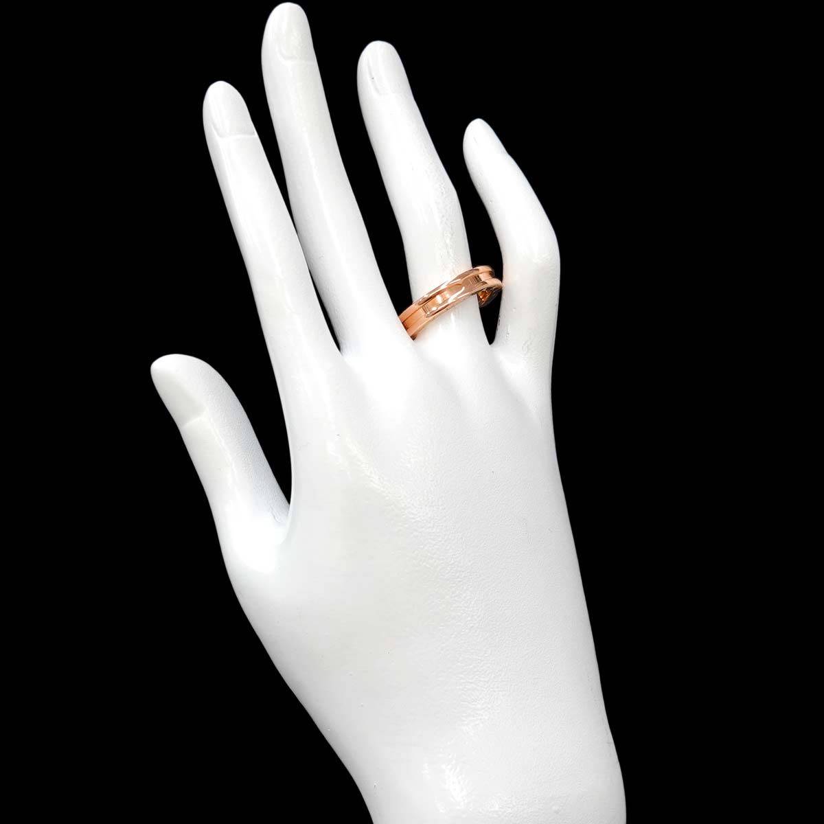 B-ZERO1 1Band Ring 18K Pink Gold 750 Size58 8.25(US)