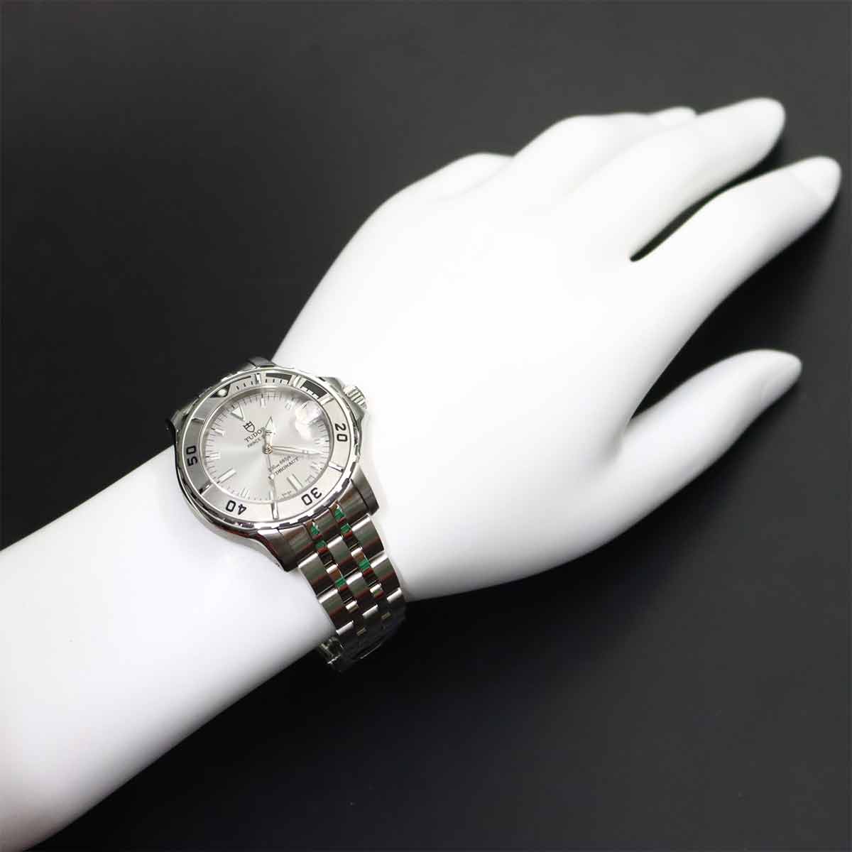 Hydronaut 85190 Automatic Date Silver Dial Mens Watch