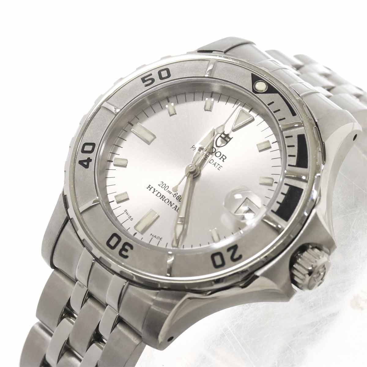 Hydronaut 85190 Automatic Date Silver Dial Mens Watch