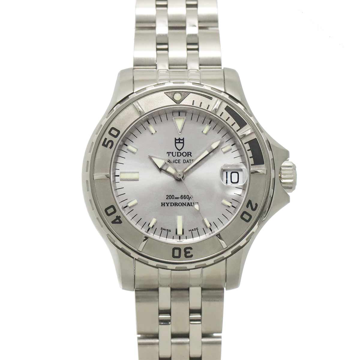 Hydronaut 85190 Automatic Date Silver Dial Mens Watch