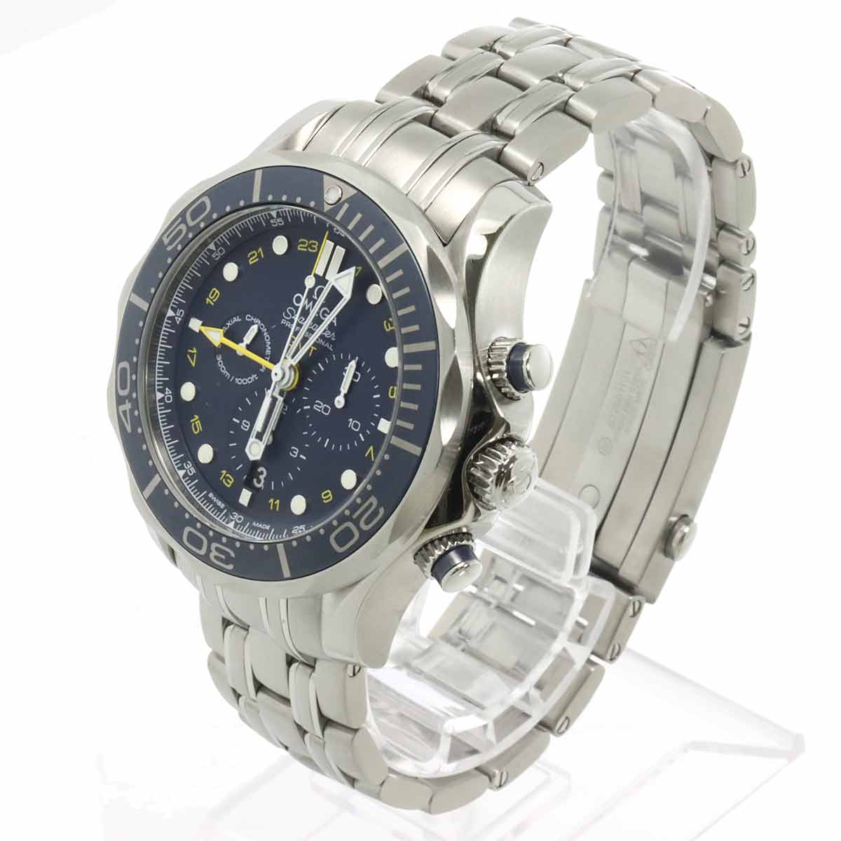 Seamaster 300 Co-Axial 212 30 44 52 03 001 Blue Dial Watch