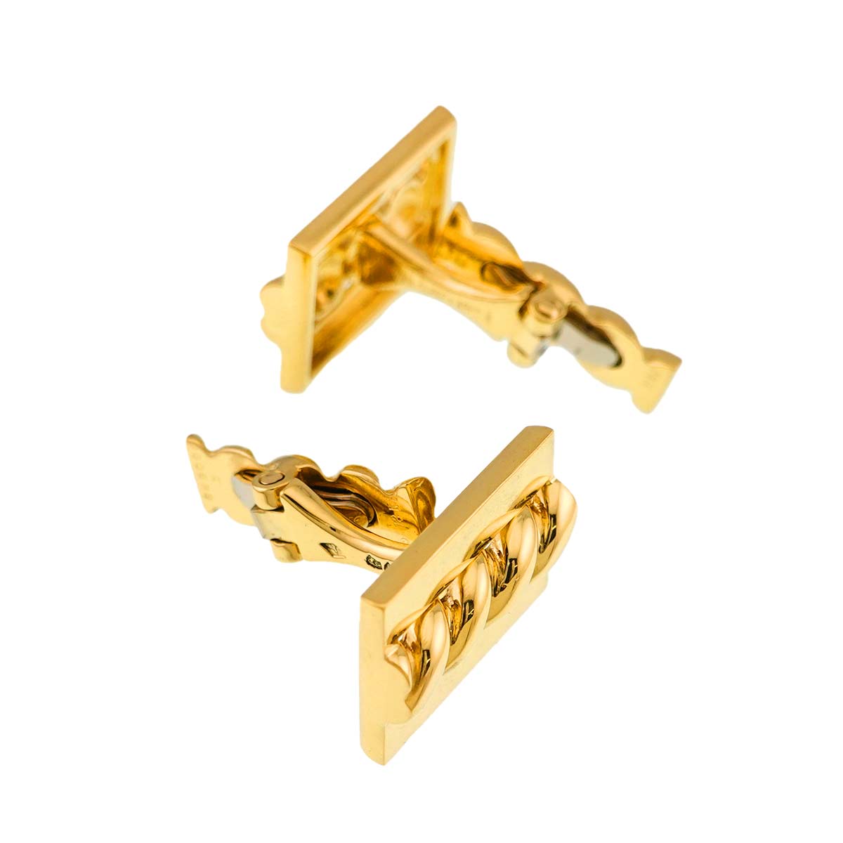 Cuff Links 18K YG 750