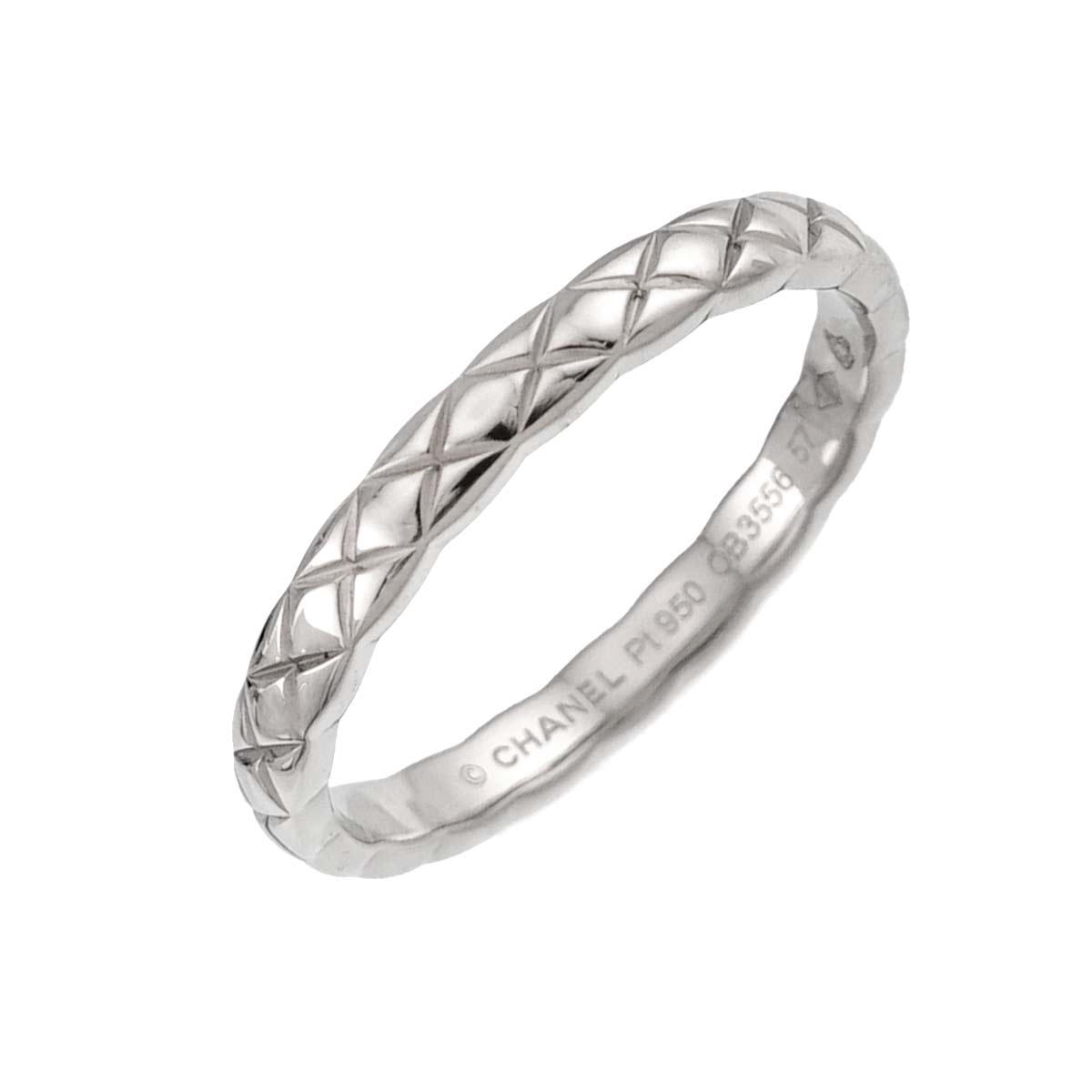 Coco Crush Ring SM Platinum size57 7.75-8(US)