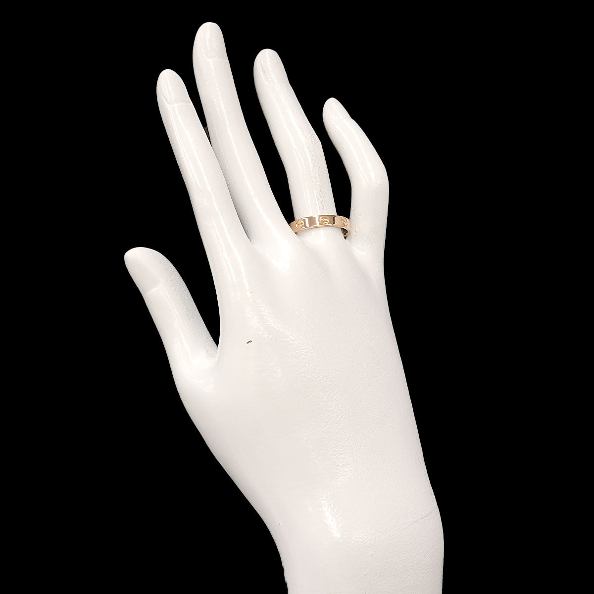 Mini Love Ring 18K Pink Gold 750 size57 7.5-7.75(US)