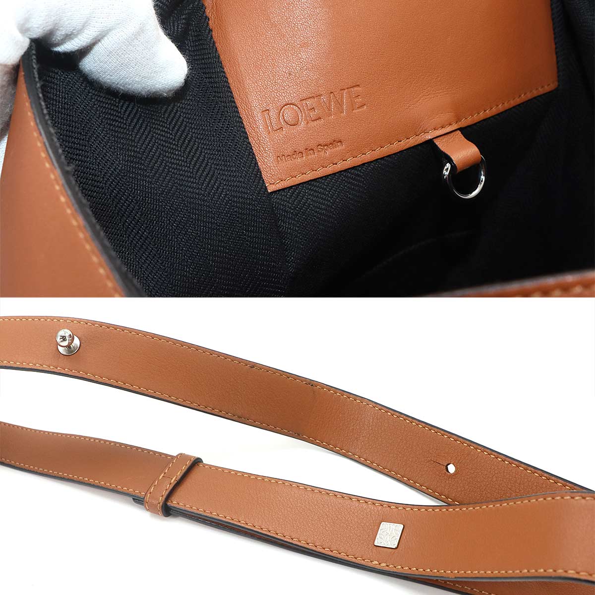 Hammock Medium 2way Hand Shoulder Bag Leather Brown