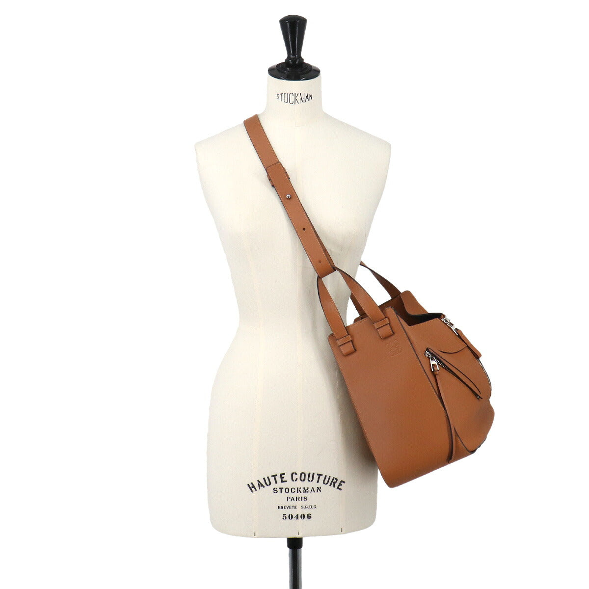 Hammock Medium 2way Hand Shoulder Bag Leather Brown